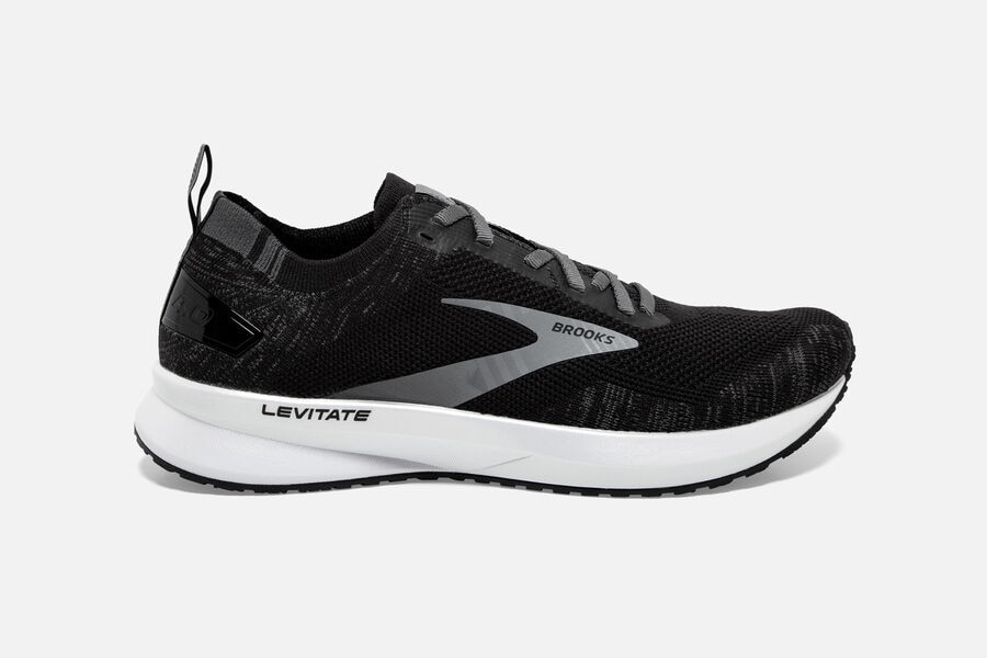 Brooks Levitate 4 Road Löparskor Dam - Svarta/Vita - 0514-YLPRU